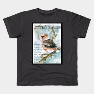 Hawfinch Kids T-Shirt